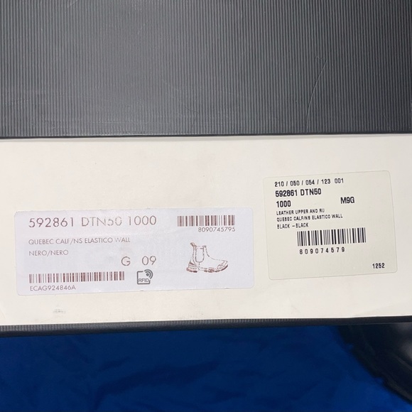 GUCCI Men Chelsea Boots ‼️- New (Only worn ONCE) - Picture 8 of 13